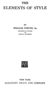 The Elements of Style